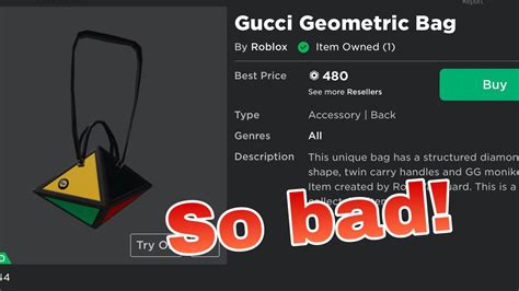 roblox gucci geometric bag|gucci pants for roblox.